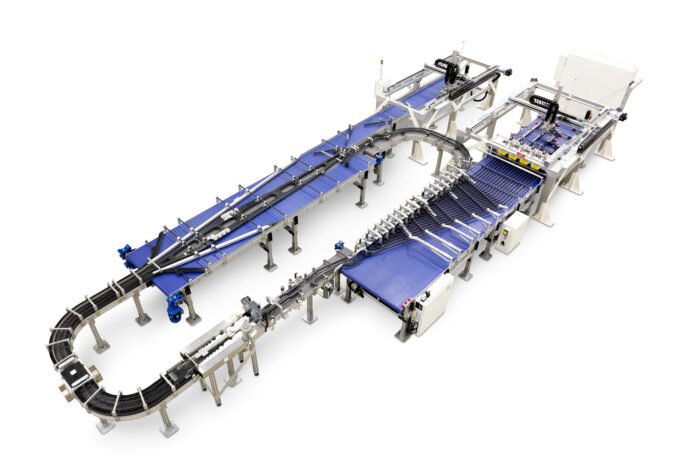 Photo of Large Custom Automation machine with conveyors Blue